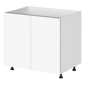 Kitchen Base Cabinet 2 Door 1000mm Flat Pack - White Painted Kitchen Base Cabinet 2 Door 1000mm Flat Pack - White Painted