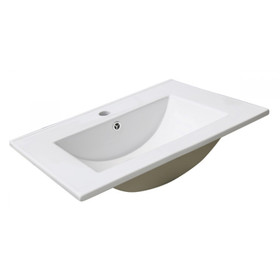 Classic Vanity Top Only 760mm Ceramic Classic Vanity Top Only 760mm Ceramic