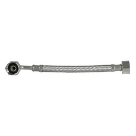 Stainless Steel Flexi Hose Elbow 500mm - 15mm F/F