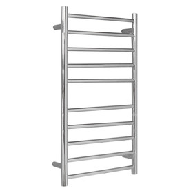 Vogue SS Heated Towel Rail 10 Bar | 430mm - Universal