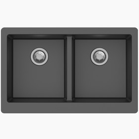 Carysil Quartz Butlers Sink Insert 864 x 540mm Black