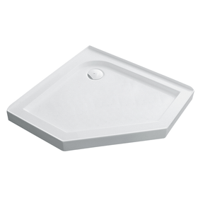 Vogue Corner Angle Shower Tray 900mm Corner Waste 50mm Low Profile