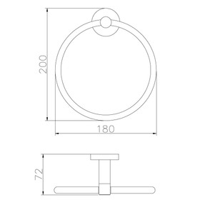 Towel Ring Eclipse Series