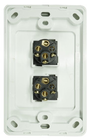 Electrical Light Switch Double - Vertical
