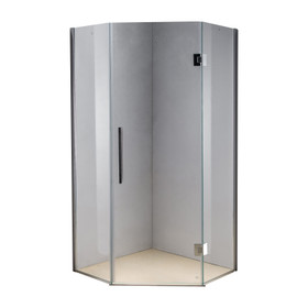 Vogue Delta Corner Angle Shower Door Kit Only - 1000mm