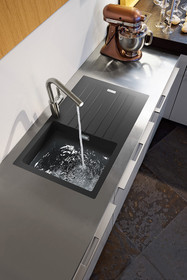 Carysil Composite Sink Insert 860 x 500mm Black Tip Toe