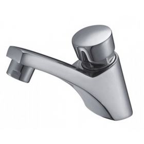 Stainless Steel Push-Button Faucet 2