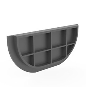 TDX Drainage Channel & Grate End Cap - 45mm TDX Drainage Channel & Grate End Cap - 45mm
