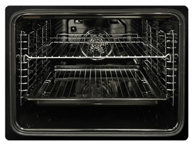Vogue Wall Oven 60cm 9 Function - Black Glass