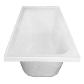 Vogue White Top Mount Bath 1525mm Vogue White Top Mount Bath 1525mm