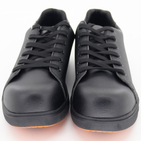 TDX Black Microfibre Safety Shoes Size 8