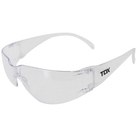 TDX Safety Glasses Clear Frame