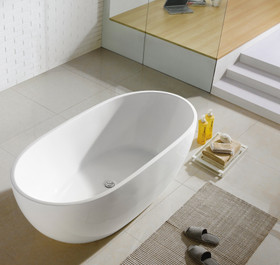 Vogue Zurich Freestanding Bathtub 1550mm