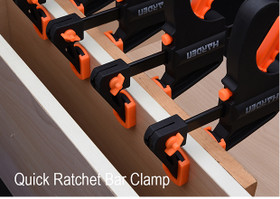 Harden Quick Ratchet Bar Clamp 150mm