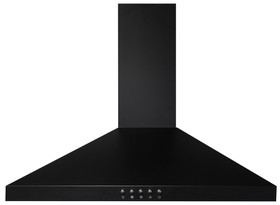 Vogue Canopy Rangehood 60cm - Black