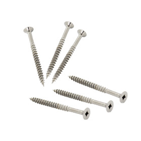 TDX Stainless Steel Wood Screw 50mm - Pack of 10