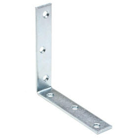 TDX Angle Corner Bracket Zinc Plated 100 x 100 x 18mm - Pack of 15