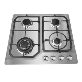 Vogue Gas Cooktop 60cm Front Control