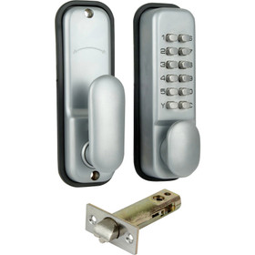 TDX Mechanical Push Button Digital Lock with Holdback & Vertical Latch