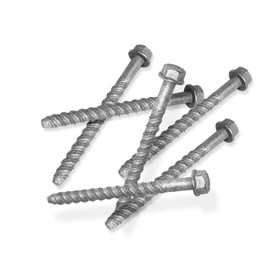 TDX Anchor Bolt Screw Flanged Hex Head 8x100mm - Pack of 10