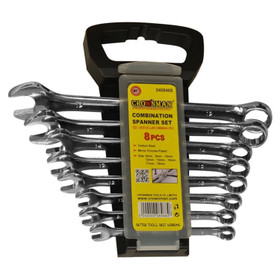 Crownman Combination Spanner Chrome Vanadium - Pack of 8