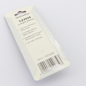 TDX Magnetic Nut Setter / Driver 12mm x 65mm TDX Magnetic Nut Setter / Driver 12mm x 65mm