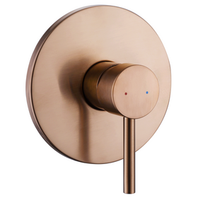 Vogue Linear Shower Mixer - Brushed Copper