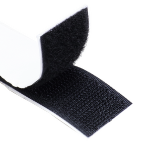 TDX Hook & Loop Black - 25mm x 5M 