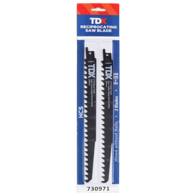 TDX Reciprocating Saw Blade 240mm HCS - Pack of 2