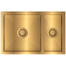 Carysil Double Bowl Sink Insert Gold - 680 x 450mm