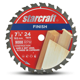 Starcraft Circular Saw Blade Construction - 185mm | 24T