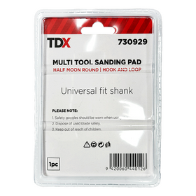 TDX Carbide Multi-Tool Cutting Blade - Half Moon Round