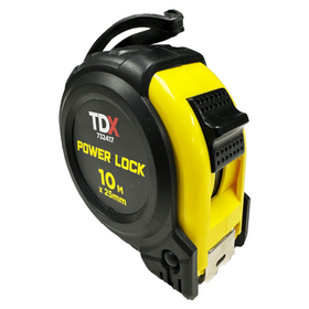 TDX Power Lock Tape Measure - 10M x 25mm