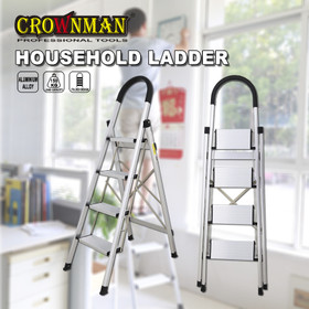 Crownman Step Ladder - Aluminium Alloy