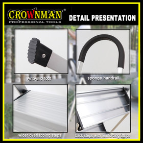 Crownman Step Ladder - Aluminium Alloy