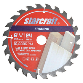Starcraft Circular Saw Blade Thin Kerf - 160mm | 24T