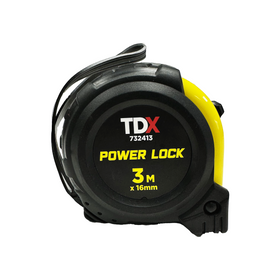 TDX Power Lock Tape Measure - 3M x 16mm TDX Power Lock Tape Measure - 3M x 16mm