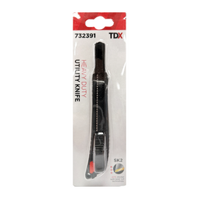 TDX Utility Knife Heavy Duty - 9mm x 85mm