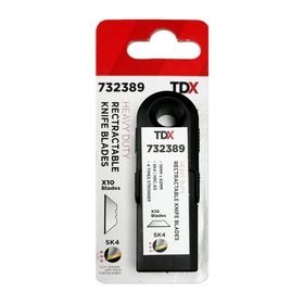 TDX Retractable Knife Blades Only - 19mm x 62mm - Pack of 10