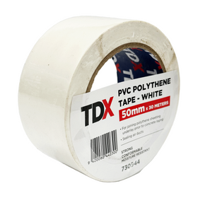 TDX PVC Polythene Tape - 50mm x 30M