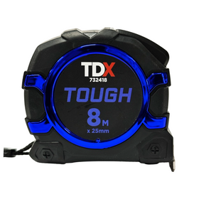 TDX Tough Tape Measure - 8M x 25mm