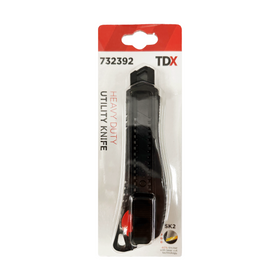 TDX Utility Knife Heavy Duty - 18mm x 100mm