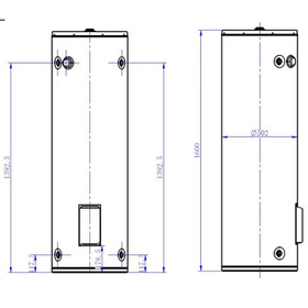GMO Hot Water Cylinder - 170L