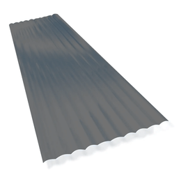 TDX Corrugate Polycarbonate 860 x 2400mm Roofing - Grey