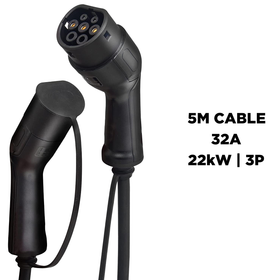 Rapidé Type-2 EV Charging Cable - 22kW | 32A | 3P