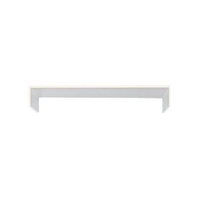 Wardrobe Top Shelf With Supports White Woodgrain - W 1800mm x D 400mm