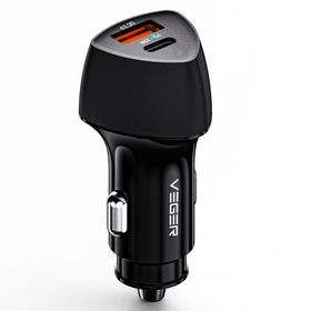 Veger Dual Port Fast Car Charger - 38W