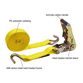 Crownman Ratchet Tie Down - 38mm x 5M