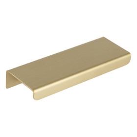 Klässich Cabinetry Pull Extended Brushed Brass - W 100mm X D 32mm