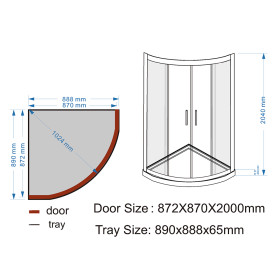 ARCO Complete Shower & Tapware Combo.